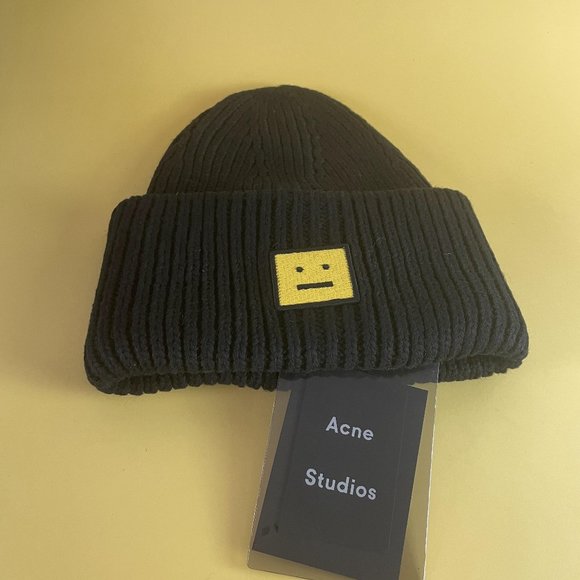 Acne Studios Beanie black hats - Picture 1 of 10